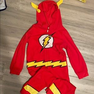Boys Flash hoodie pajamas
